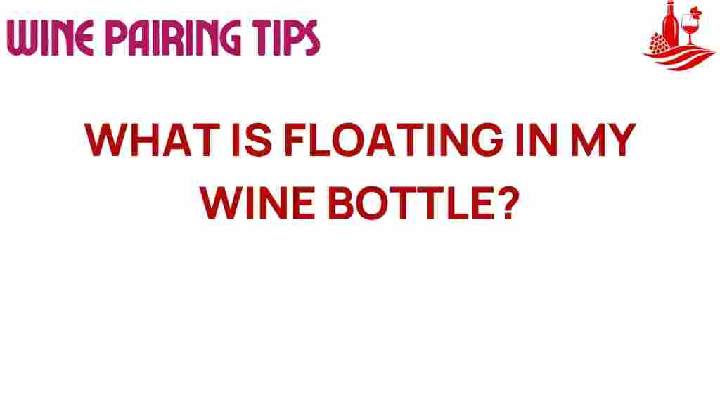 what-is-floating-in-my-wine-bottle