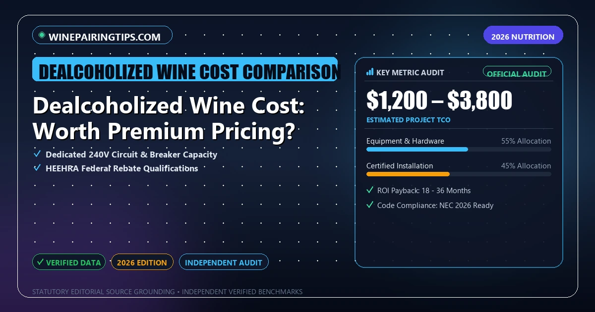 Dealcoholized Wine Cost: Worth Premium Pricing? - Analytical Guide and Verified Benchmarks (dealcoholized wine cost comparison)
