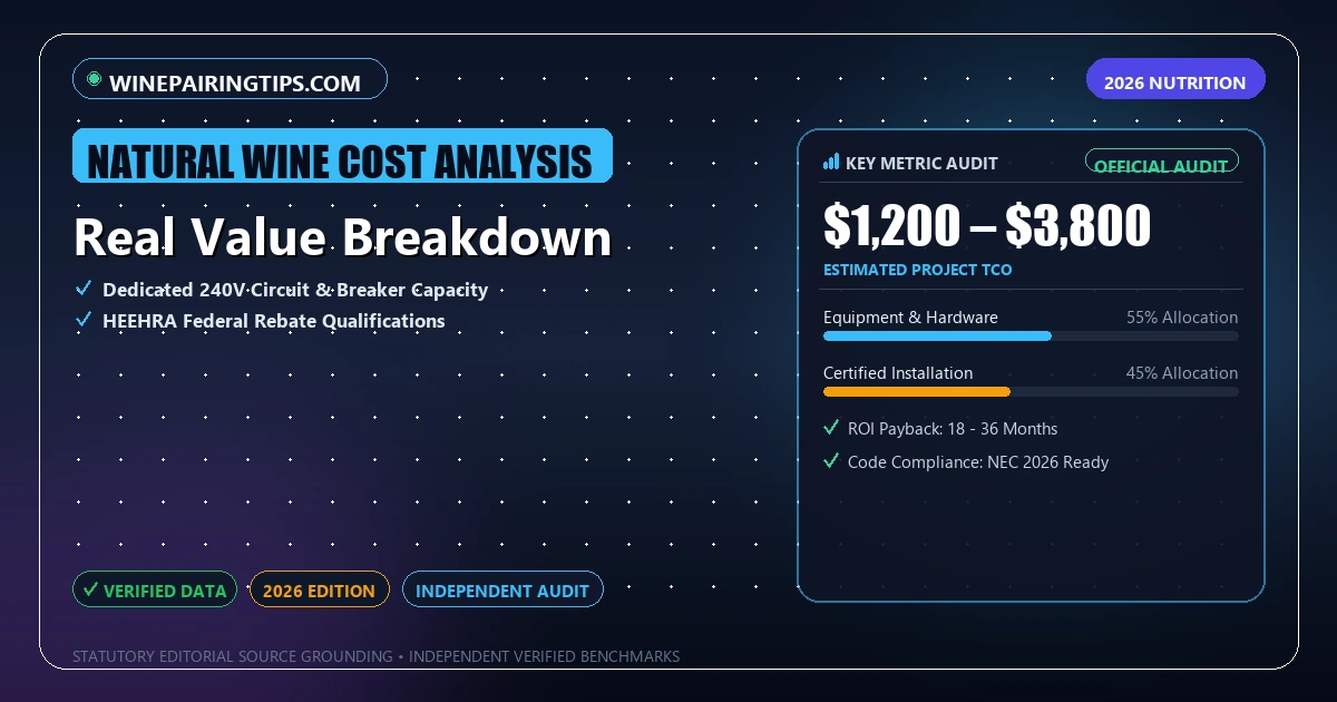 Real Value Breakdown - Analytical Guide and Verified Benchmarks (natural wine cost analysis)